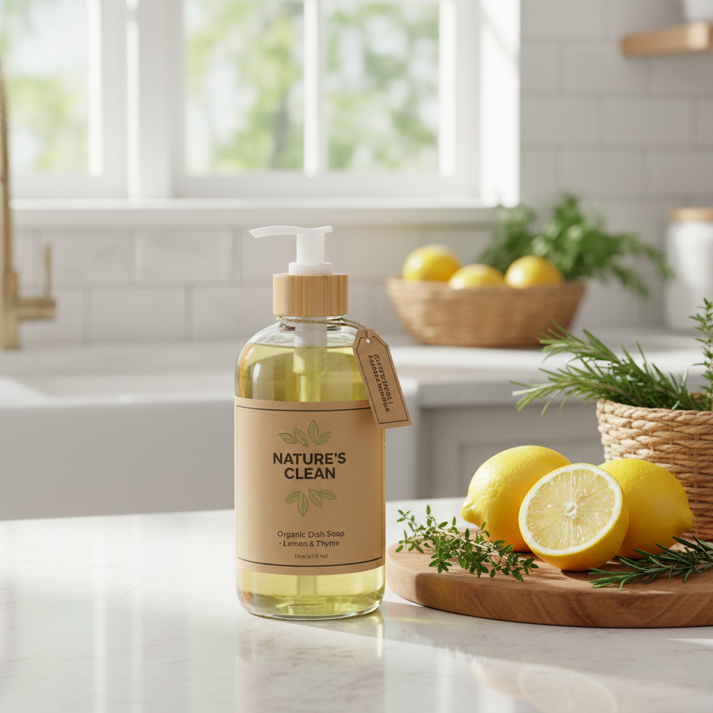 Organic Dish Soap Product Image